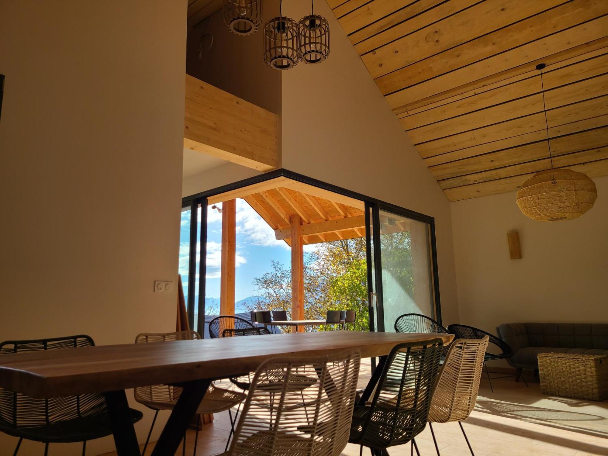 L'Alpage, Vue Lac Brison-Saint-Innocent Exteriér fotografie