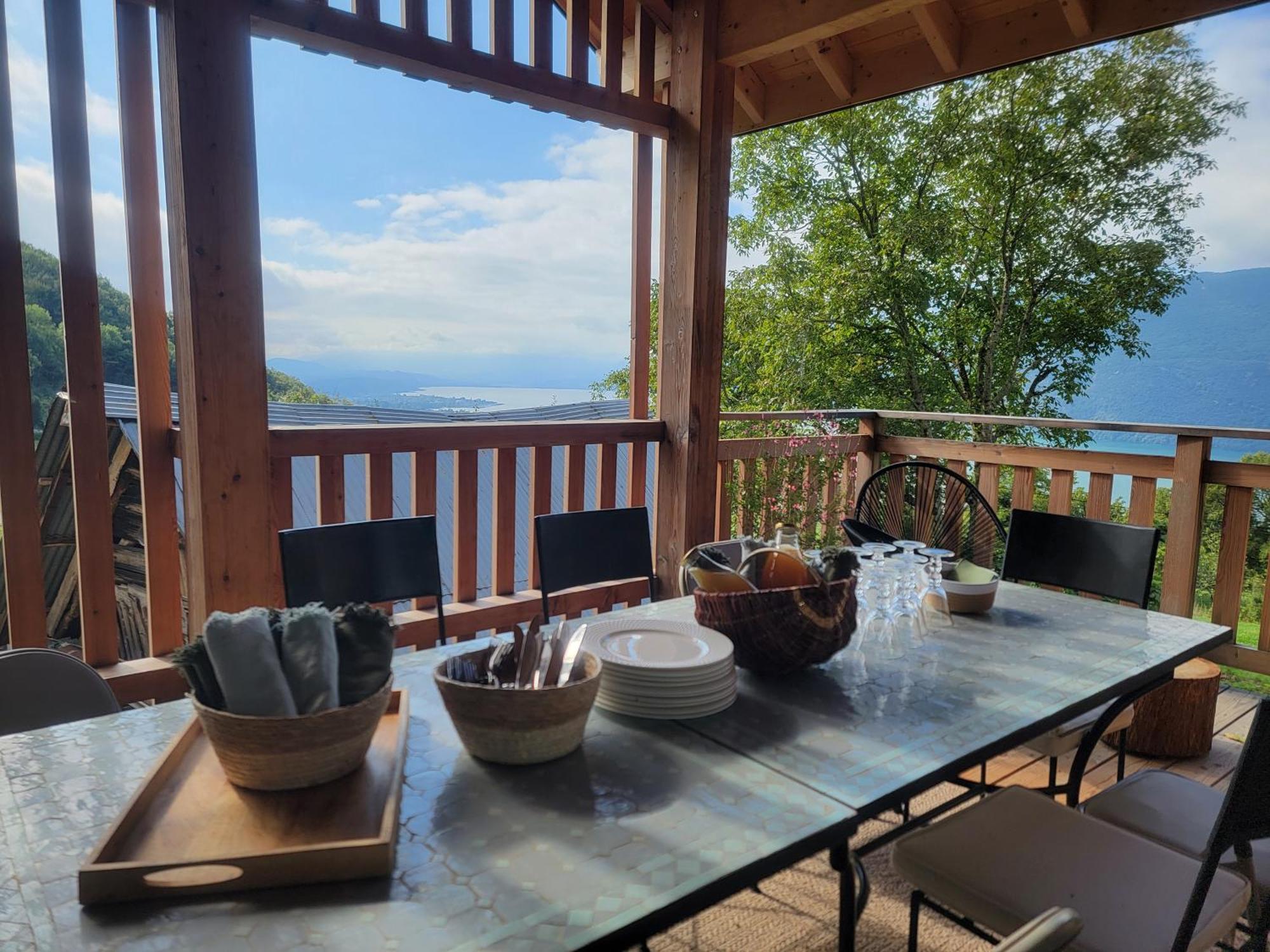 L'Alpage, Vue Lac Brison-Saint-Innocent Exteriér fotografie